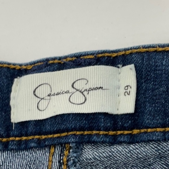 Jessica Simpson women’s cuffed denim shorts, size 29 - Picture 4 of 7